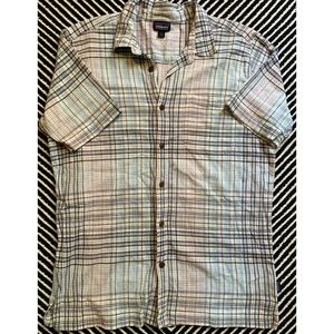 Patagonia Organic Cotton Plaid Short Sleeve Shirt